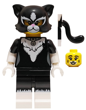 Cat Costume Girl, Series 18 (Minifigure Only without Stand and Accessories) – КОЛЕКЦИОНЕРСКИ МИНИФИГУРКИ