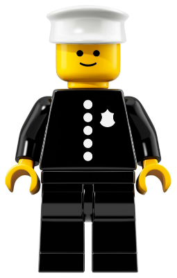 Classic Police Officer, Series 18 (Minifigure Only without Stand and Accessories) – КОЛЕКЦИОНЕРСКИ МИНИФИГУРКИ