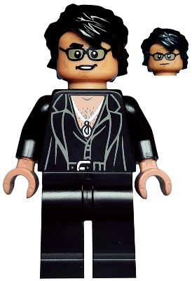 Dr. Ian Malcolm - Partially Open Shirt with Jacket – КОЛЕКЦИОНЕРСКИ МИНИФИГУРКИ