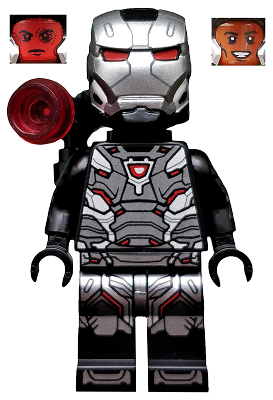 War Machine - Black and Silver Armor with Backpack – КОЛЕКЦИОНЕРСКИ МИНИФИГУРКИ