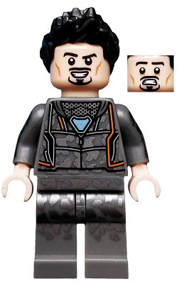Tony Stark - Hoodie, Silver Camo – КОЛЕКЦИОНЕРСКИ МИНИФИГУРКИ