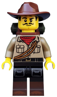 Jungle Explorer, Series 19 (Minifigure Only without Stand and Accessories) – КОЛЕКЦИОНЕРСКИ МИНИФИГУРКИ