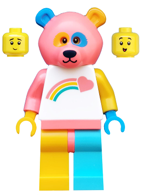 Bear Costume Guy, Series 19 (Minifigure Only without Stand and Accessories) – КОЛЕКЦИОНЕРСКИ МИНИФИГУРКИ