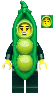 Peapod Costume Girl, Series 20 (Minifigure Only without Stand and Accessories) – КОЛЕКЦИОНЕРСКИ МИНИФИГУРКИ