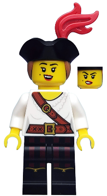 Pirate Girl, Series 20 (Minifigure Only without Stand and Accessories) – КОЛЕКЦИОНЕРСКИ МИНИФИГУРКИ