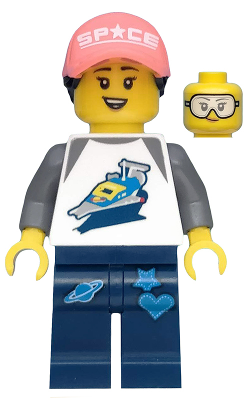 Space Fan, Series 20 (Minifigure Only without Stand and Accessories) – КОЛЕКЦИОНЕРСКИ МИНИФИГУРКИ