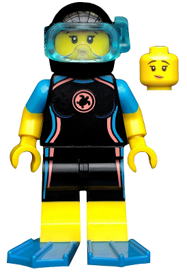 Sea Rescuer, Series 20 (Minifigure Only without Stand and Accessories) – КОЛЕКЦИОНЕРСКИ МИНИФИГУРКИ