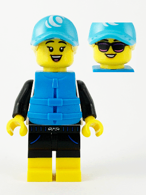 Paddle Surfer, Series 21 (Minifigure Only without Stand and Accessories) – КОЛЕКЦИОНЕРСКИ МИНИФИГУРКИ