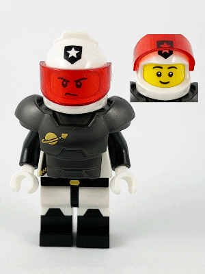 Space Police Guy, Series 21 (Minifigure Only without Stand and Accessories) – КОЛЕКЦИОНЕРСКИ МИНИФИГУРКИ