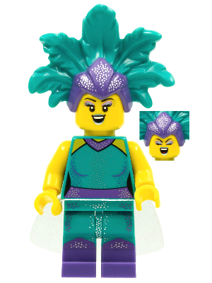 Cabaret Singer, Series 21 (Minifigure Only without Stand and Accessories) – КОЛЕКЦИОНЕРСКИ МИНИФИГУРКИ
