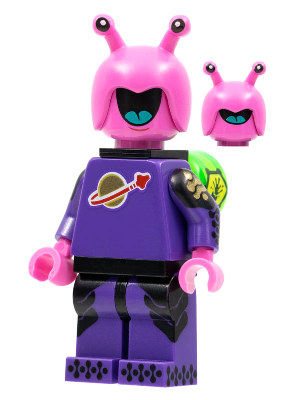 Space Creature, Series 22 (Minifigure Only without Stand and Accessories) – КОЛЕКЦИОНЕРСКИ МИНИФИГУРКИ