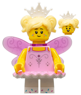 Sugar Fairy, Series 23 (Minifigure Only without Stand and Accessories) – КОЛЕКЦИОНЕРСКИ МИНИФИГУРКИ