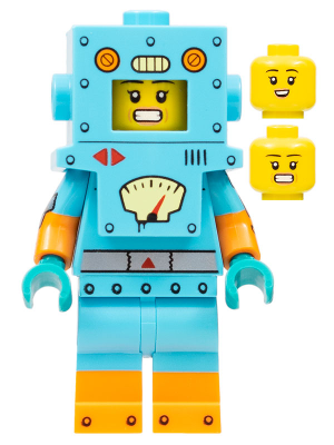 Cardboard Robot, Series 23 (Minifigure Only without Stand and Accessories) – КОЛЕКЦИОНЕРСКИ МИНИФИГУРКИ