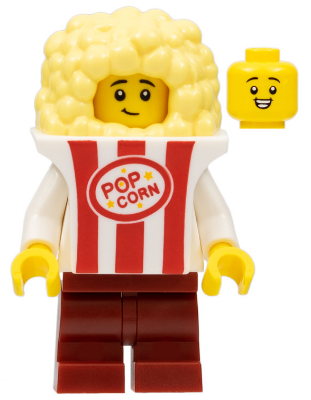 Popcorn Costume, Series 23 (Minifigure Only without Stand and Accessories) – КОЛЕКЦИОНЕРСКИ МИНИФИГУРКИ