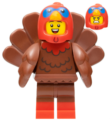 Turkey Costume, Series 23 (Minifigure Only without Stand and Accessories) – КОЛЕКЦИОНЕРСКИ МИНИФИГУРКИ