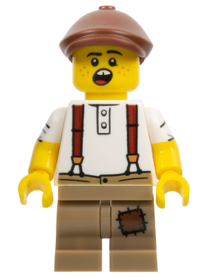 Newspaper Kid, Series 24 (Minifigure Only without Stand and Accessories) – КОЛЕКЦИОНЕРСКИ МИНИФИГУРКИ