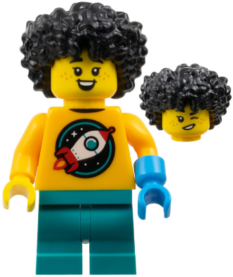Astronomer Kid, Series 27 (Minifigure Only without Stand and Accessories) – КОЛЕКЦИОНЕРСКИ МИНИФИГУРКИ