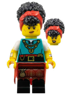 Pirate Quartermaster, Series 27 (Minifigure Only without Stand and Accessories) – КОЛЕКЦИОНЕРСКИ МИНИФИГУРКИ