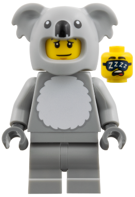 Koala Costume Fan, Series 28 (Minifigure Only without Stand and Accessories) – КОЛЕКЦИОНЕРСКИ МИНИФИГУРКИ