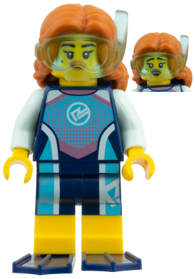 Marine Biologist, Series 29 (Minifigure Only without Stand and Accessories) – КОЛЕКЦИОНЕРСКИ МИНИФИГУРКИ