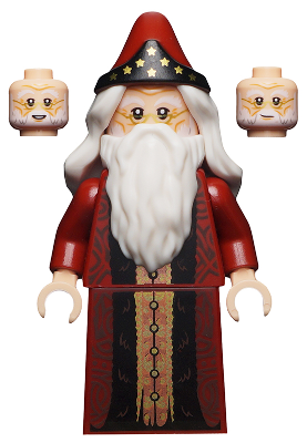 Headmaster Albus Dumbledore, Harry Potter, Series 2 (Minifigure Only without Stand and Accessories) – КОЛЕКЦИОНЕРСКИ МИНИФИГУРКИ