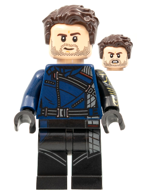 Winter Soldier, Marvel Studios, Series 1 (Minifigure Only without Stand and Accessories) – КОЛЕКЦИОНЕРСКИ МИНИФИГУРКИ