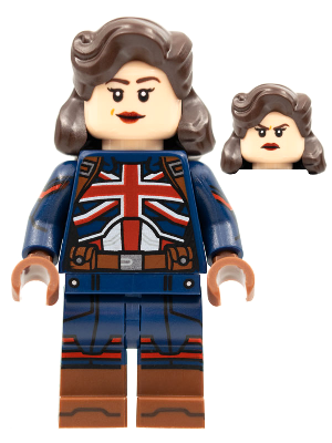 Captain Carter, Marvel Studios, Series 1 (Minifigure Only without Stand and Accessories) – КОЛЕКЦИОНЕРСКИ МИНИФИГУРКИ