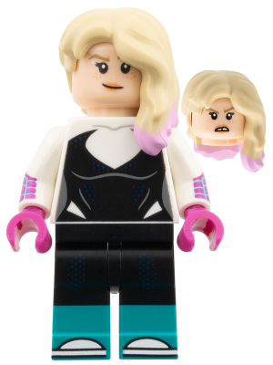 Gwen Stacy / Spider Gwen, Spider-Man Across the Spider-Verse (Minifigure Only without Stand and Accessories) – КОЛЕКЦИОНЕРСКИ МИНИФИГУРКИ