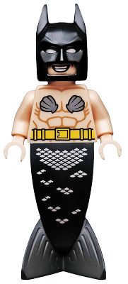 Mermaid Batman, The LEGO Batman Movie, Series 2 (Minifigure Only without Stand and Accessories) – КОЛЕКЦИОНЕРСКИ МИНИФИГУРКИ