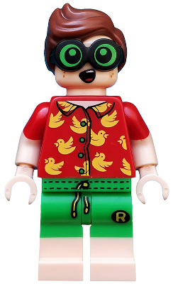 Vacation Robin, The LEGO Batman Movie, Series 2 (Minifigure Only without Stand and Accessories) – КОЛЕКЦИОНЕРСКИ МИНИФИГУРКИ