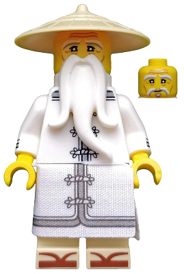 Master Wu, The LEGO Ninjago Movie (Minifigure Only without Stand and Accessories) – КОЛЕКЦИОНЕРСКИ МИНИФИГУРКИ