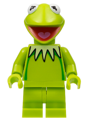 Kermit the Frog, The Muppets (Minifigure Only without Stand and Accessories) – КОЛЕКЦИОНЕРСКИ МИНИФИГУРКИ