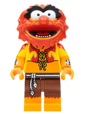 Animal, The Muppets (Minifigure Only without Stand and Accessories) – КОЛЕКЦИОНЕРСКИ МИНИФИГУРКИ