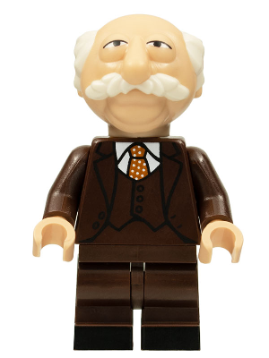 Waldorf, The Muppets (Minifigure Only without Stand and Accessories) – КОЛЕКЦИОНЕРСКИ МИНИФИГУРКИ