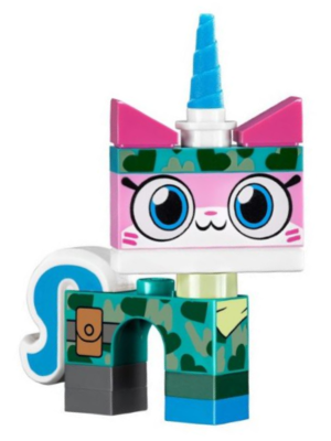Camouflage Unikitty, Unikitty!, Series 1 (Character Only without Stand) – ЮНИКИТИ