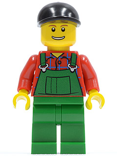 Overalls Farmer Green, Black Short Bill Cap – ГРАДСКИ