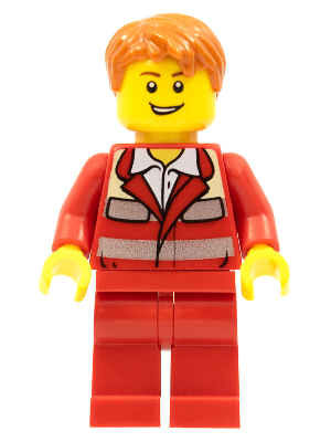Paramedic - Red Uniform, Male, Tousled Hair – ГРАДСКИ