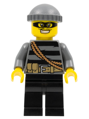 Police - City Burglar, Dark Bluish Gray Knit Cap, Mask – ГРАДСКИ