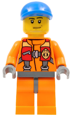 Coast Guard City - Rescuer, Orange Jacket – ГРАДСКИ