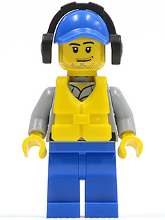 Coast Guard City - Crew Member Male, Blue Cap with Hole, Headphones – ГРАДСКИ