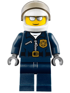 Police - City Motorcycle Officer, Silver Sunglasses – ГРАДСКИ