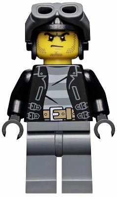 Police - City Bandit Male with Black Stubble and Aviator Cap – ГРАДСКИ