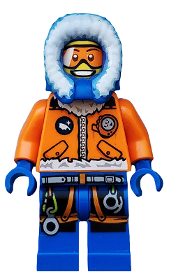 Arctic Explorer, Male with Orange Goggles – ГРАДСКИ