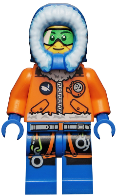 Arctic Explorer, Male with Green Goggles – ГРАДСКИ