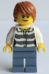 Swamp Police - Crook Female with Dark Orange Hair – ГРАДСКИ