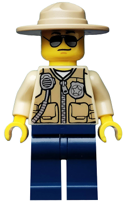 Swamp Police - Officer, Vest, Dark Tan Hat, Sunglasses – ГРАДСКИ