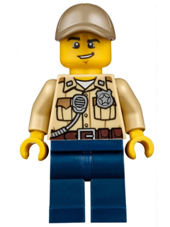 Swamp Police - Officer, Shirt, Dark Tan Cap – ГРАДСКИ
