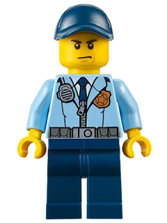 Police - City Officer, Jacket with Dark Blue Tie and Gold Badge, Dark Blue Legs, Dark Blue Cap – ГРАДСКИ