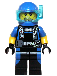 Scuba Diver, Male, Blue – ГРАДСКИ