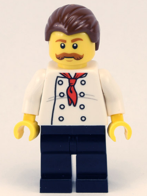 Pizza Van Chef, Black Legs, Reddish Brown Moustache – ГРАДСКИ